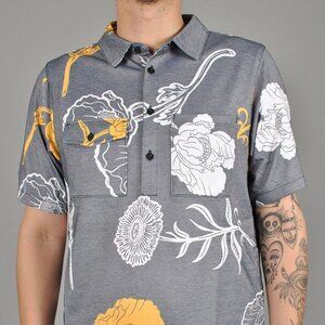 Nike SB Printed Knit Shirt Black Floral